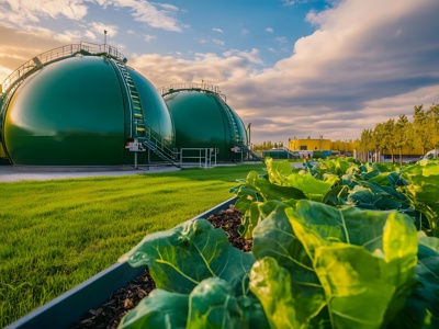 Biogas Energy From Waste Plant