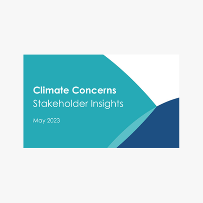 Climate Concerns