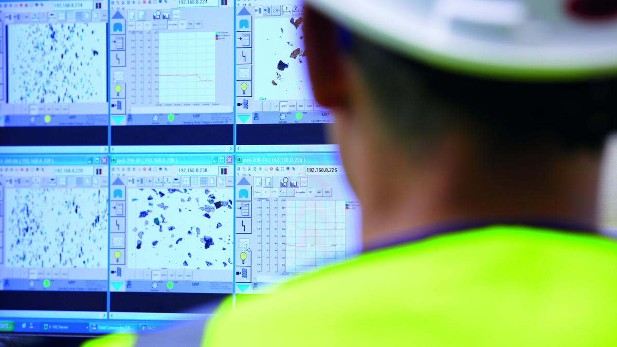 Digital Glass Sorting Monitoring