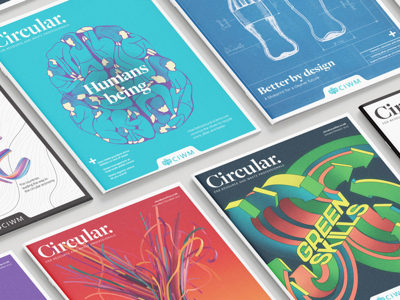 Circular Magazine Covers